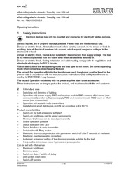 Jung eNet FMUD5500REG Operating Instructions Manual