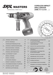 SKIL MASTERS 2498 Original Instructions Manual