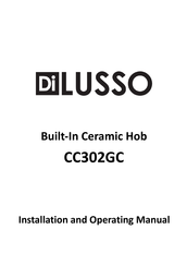 diLUSSO CC302GC Installation And Operating Manual