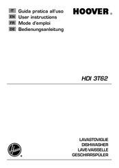 Hoover HDI 3T62 User Instructions