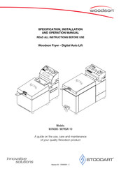 STODDART Woodson W.FAS80 Specification, Installation And Operation Manual