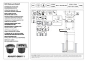 Slv Elektronik ADJUST QRB111 Operating Manual