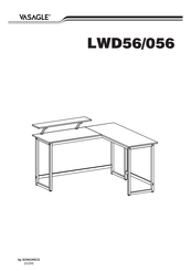 Songmics VASAGLE LWD56/056 Quick Start Manual