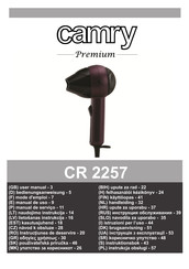 camry CR 2257 User Manual
