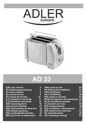 Adler Europe AD 33 User Manual