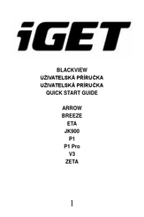 Iget blackview JK900 Quick Start Manual