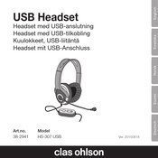 Clas Ohlson HS-307 USB Manual