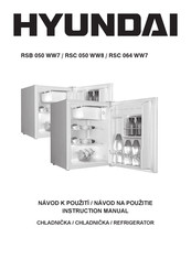 Hyundai RSB 050 WW7 Instruction Manual