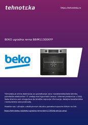 Beko BBIM11300XFP Installation Instructions Manual
