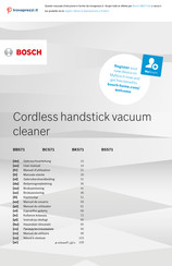 Bosch BBS712A User Manual