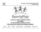 SportsPlay 581-240HD Installation Manual