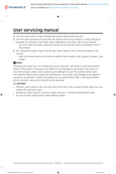 Samsung RB46TS154WW Manual
