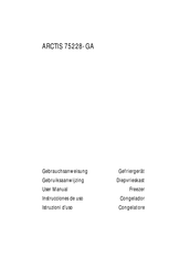 Electrolux ARCTIS 75228-GA User Manual