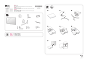 LG 43UK63 series Easy Setup Manual