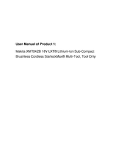 Makita XMT04ZB User Manual