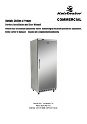 Kelvinator KCHRI25RIGDR Service, Installation And Care Manual
