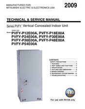 Mitsubishi Electric PVFY-P54E00A Technical & Service Manual