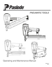 Paslode F400S Operating And Maintenance Manual