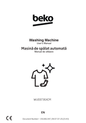 Beko WUE8736XCM User Manual