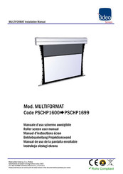 ADEO SCREEN MULTIFORMAT Installation Manual