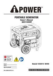 iPower GXS11300RT Owner's Manual