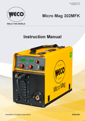 Weco Micro Mag 302 MFK Instruction Manual