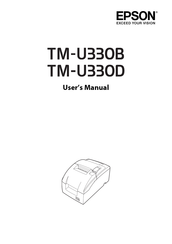 Epson TM-U330B User Manual