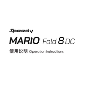 Speedy MARIO Fold 8 DC Operation Instructions Manual
