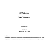 JETWAY LI22 Series User Manual