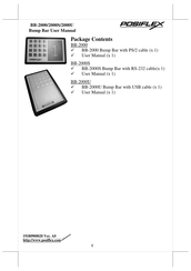 POSIFLEX BB-2000S User Manual