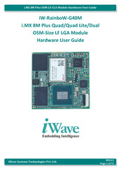iWave iW-RainboW-G40M Hardware User's Manual