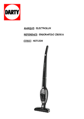 Electrolux ZB-2816 User Manual