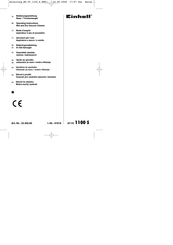 EINHELL BT-VC 1100 S Operating Instructions Manual