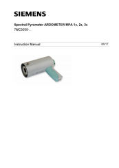 Siemens MPA 30 AF 3 Instruction Manual