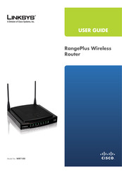 Cisco LINKSYS RangePlus WRT100 User Manual
