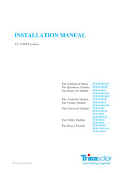 Trina Solar TSM-PA05.08 Installation Manual