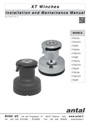 Antal XT62R Installation And Maintenance Manual