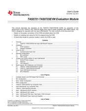 Texas Instruments TAS5723EVM User Manual