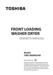 Toshiba TWD-BN90GF4H Owner's Manual