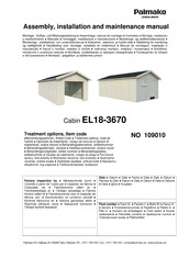 Lemeks Palmako EL18-3670 Assembly, Installation And Maintenance Manual
