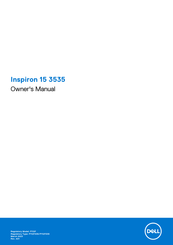 Dell Inspiron 15 3535 Owner's Manual