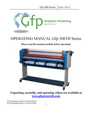 Gfp 300TH Series Operating Manual