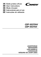 Candy CDP 6S3TAX User Instructions