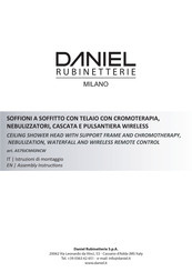 DANIEL RUBINETTERIE A579JCM43NCW Assembly Instructions Manual