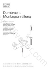 Dornbracht 27 805 625-FF Installation Instructions Manual