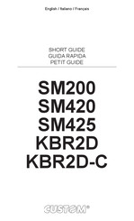Custom Audio Electronics KBR2D-C Short Manual