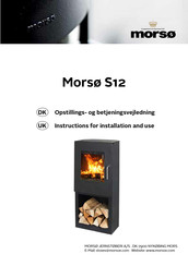 Morso S12-43 Instructions For Installation And Use Manual