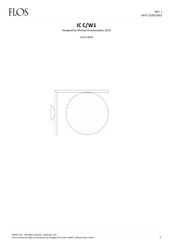 FLOS IC C/W1 Manual