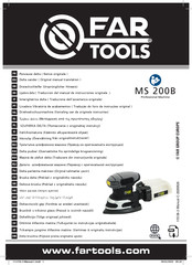 Far Tools MS 200B Original Manual Translation