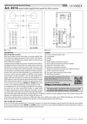 Videx 4514V Manual